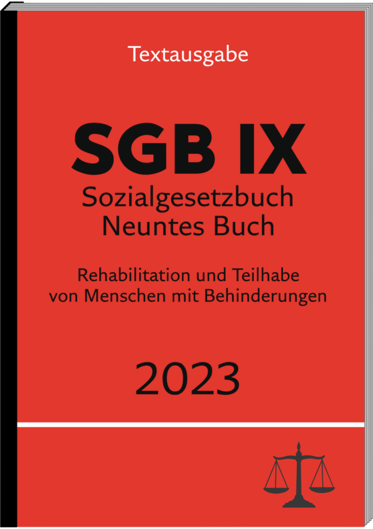 Titelbild des Sozialgesetzbuchs Neuntes Buch SGB IX